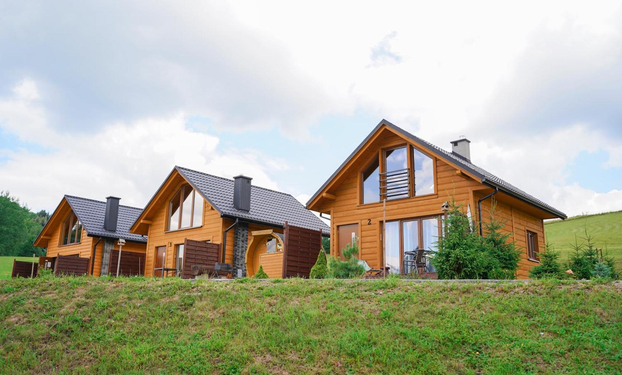 Domki Pod Bukowym Lasem Wańkowa Exterior foto