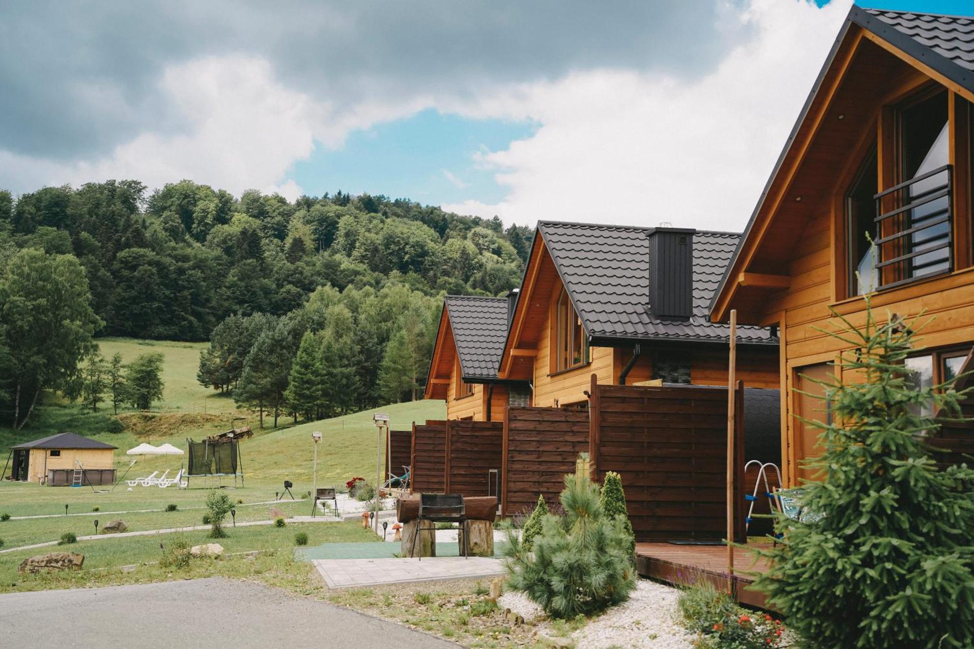 Domki Pod Bukowym Lasem Wańkowa Exterior foto