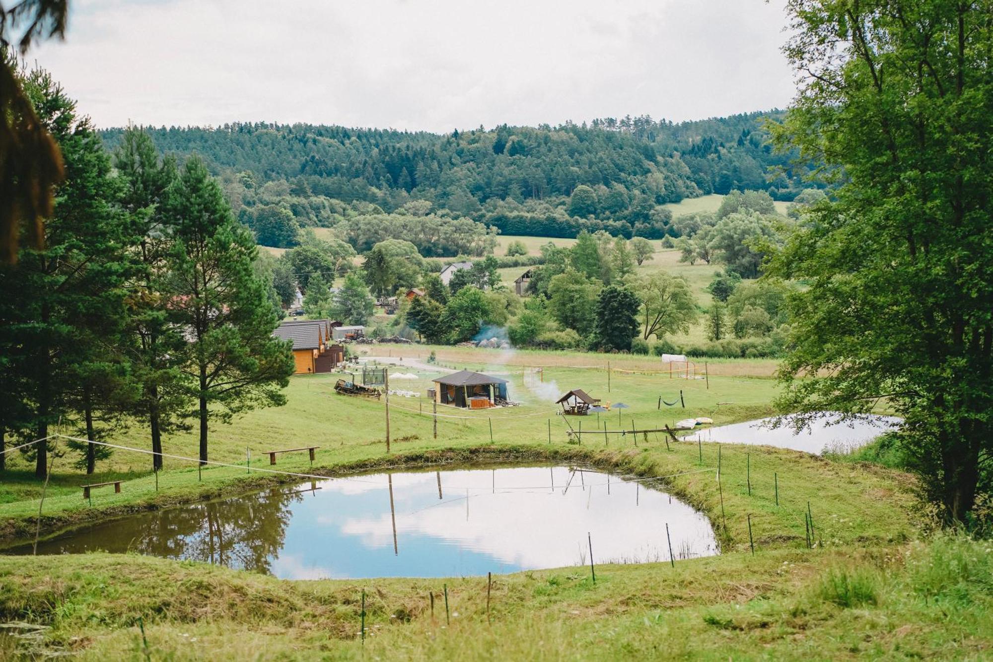 Domki Pod Bukowym Lasem Wańkowa Exterior foto