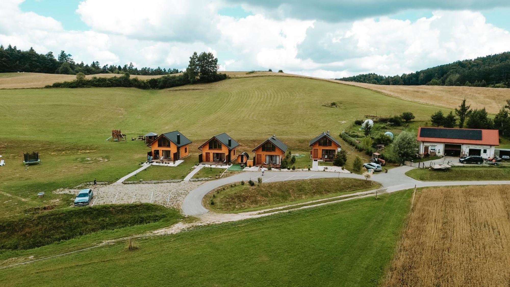 Domki Pod Bukowym Lasem Wańkowa Exterior foto