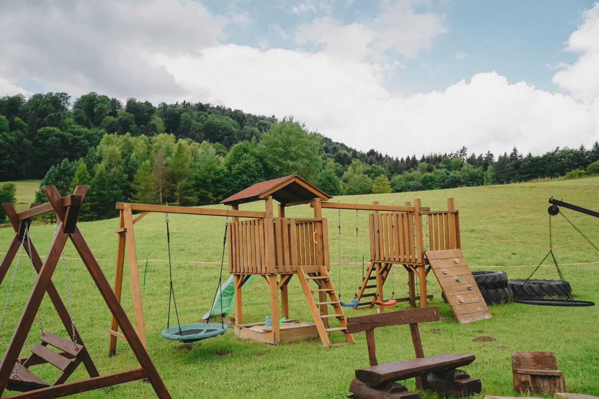 Domki Pod Bukowym Lasem Wańkowa Exterior foto