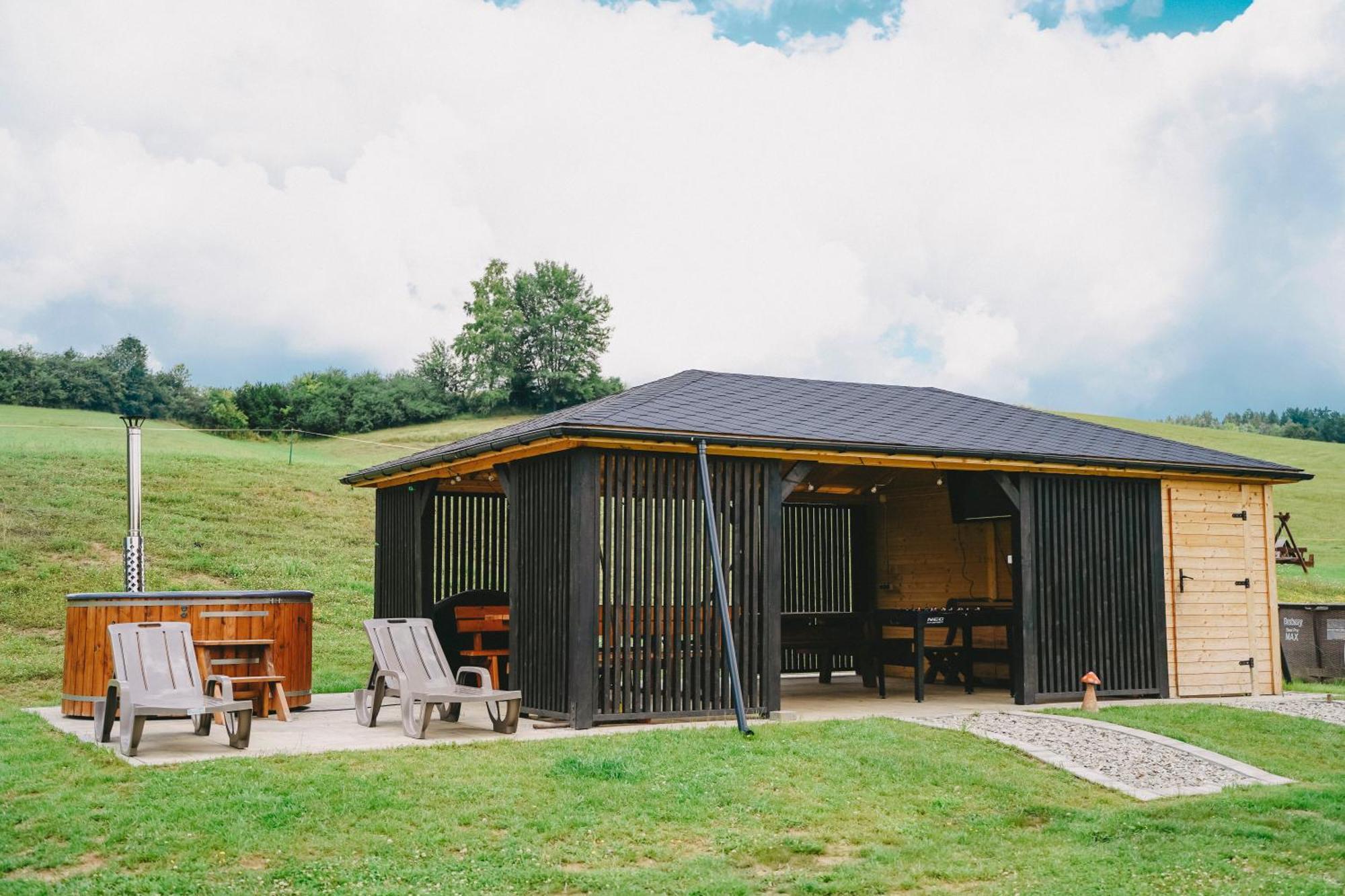 Domki Pod Bukowym Lasem Wańkowa Exterior foto