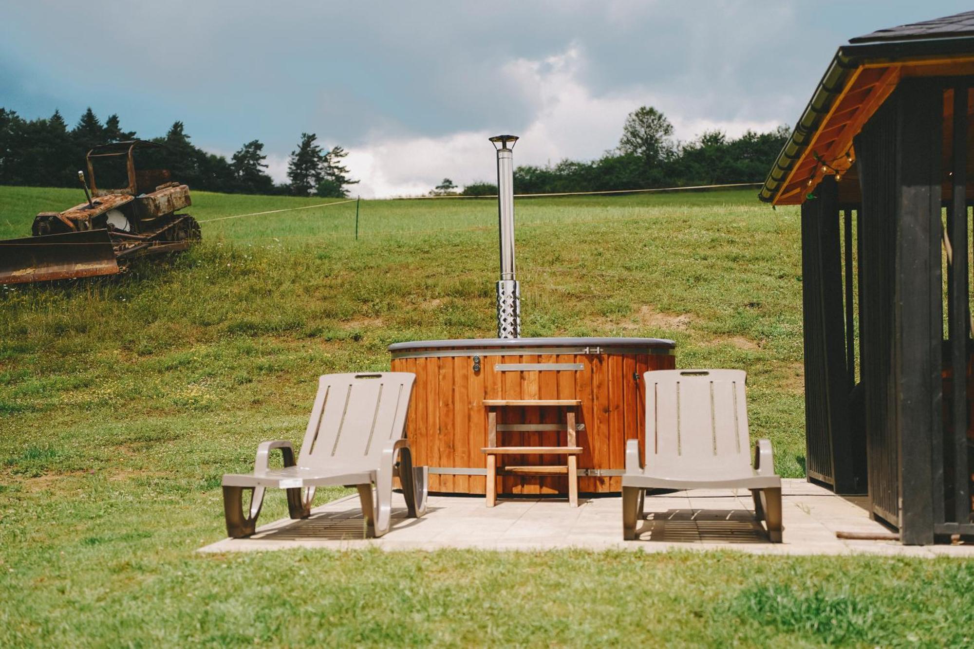 Domki Pod Bukowym Lasem Wańkowa Exterior foto